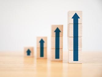 Company growth abstract image